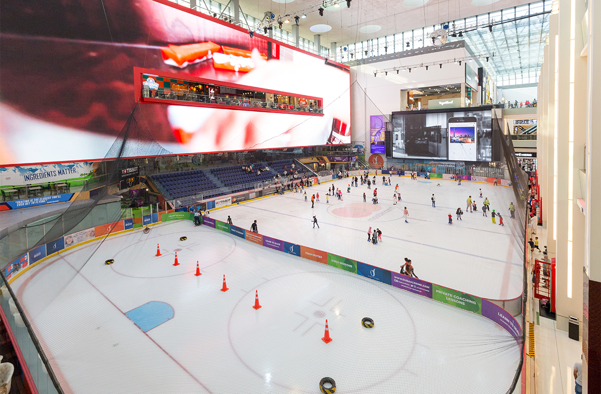Ice Rink Dubai Mall