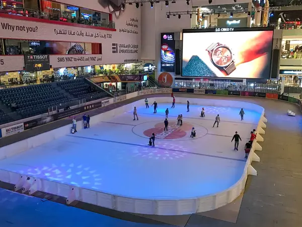 Ice Rink Dubai Mall