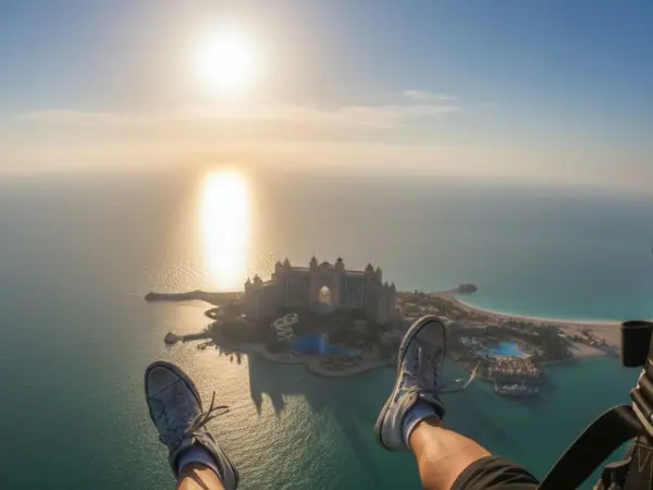 Skydiving Over Palm Jumeirah