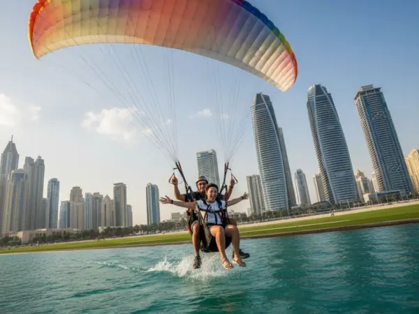 Skydiving Over Palm Jumeirah