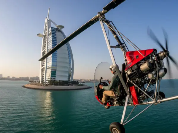 Gyrocopter Flight Experience in Dubai