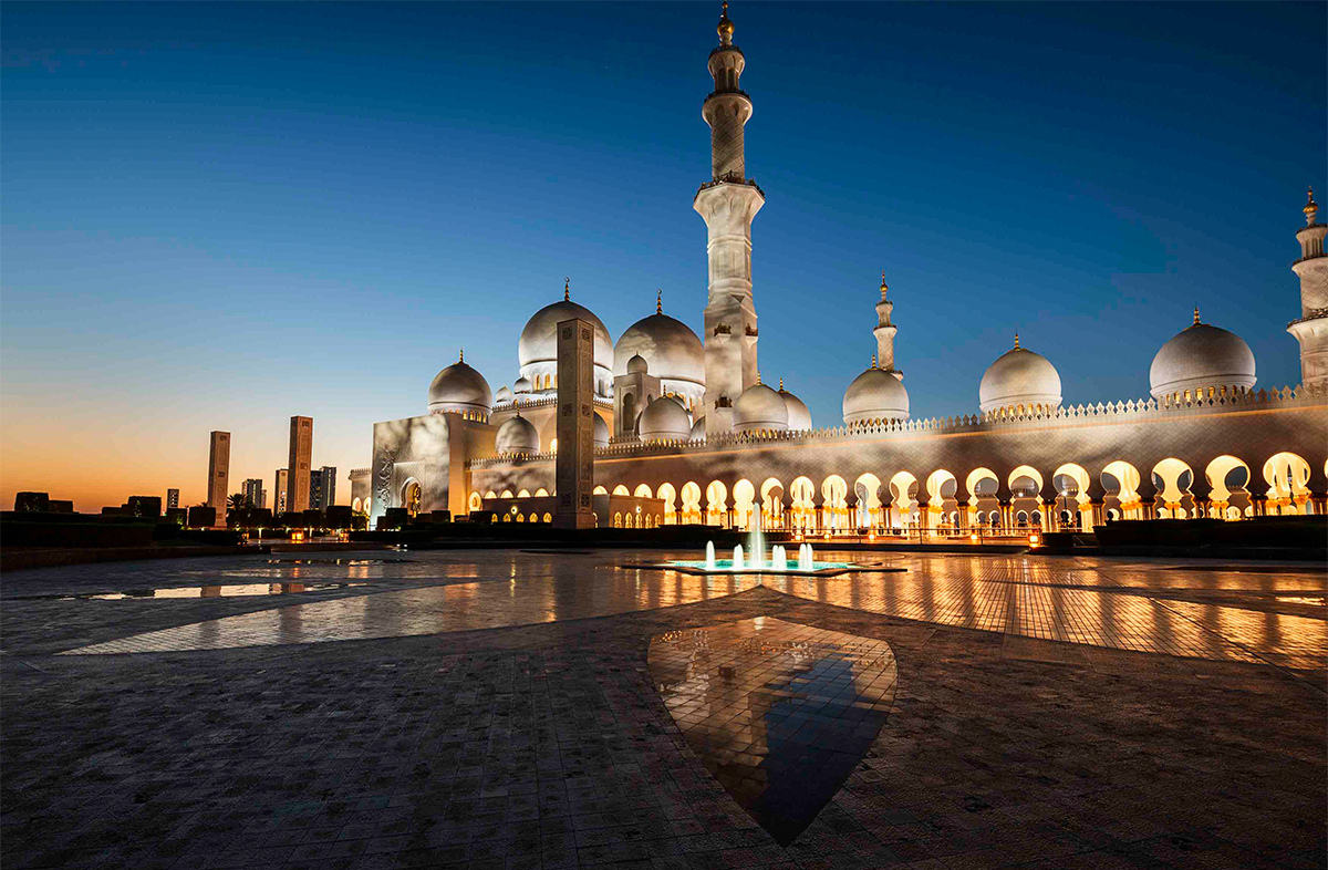 Sheikh Zayed Grand Mosque Fujairah Interior Hall