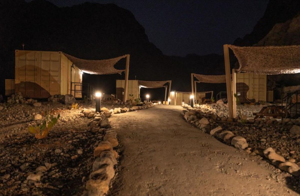 Jebel Jais Mountain Green Valley View