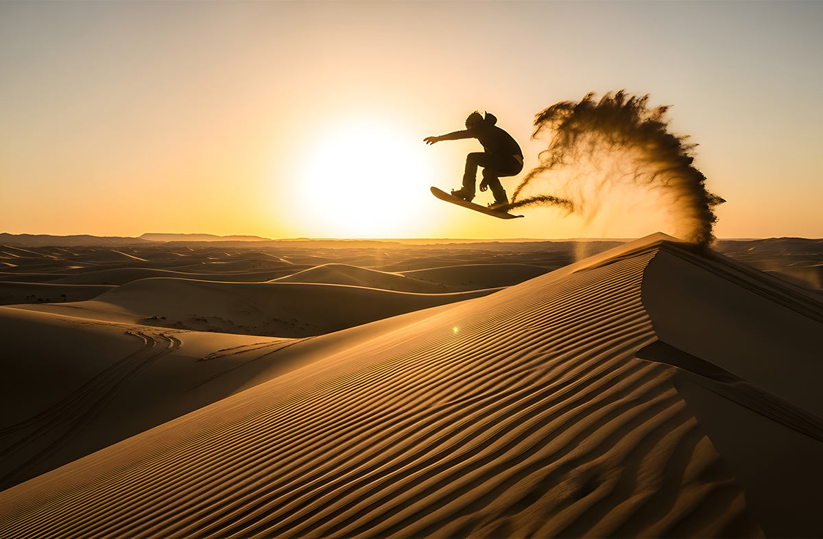 Sandboarding
