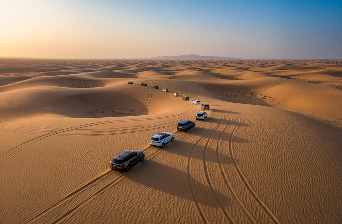 Dune Bashing Offroad Drive