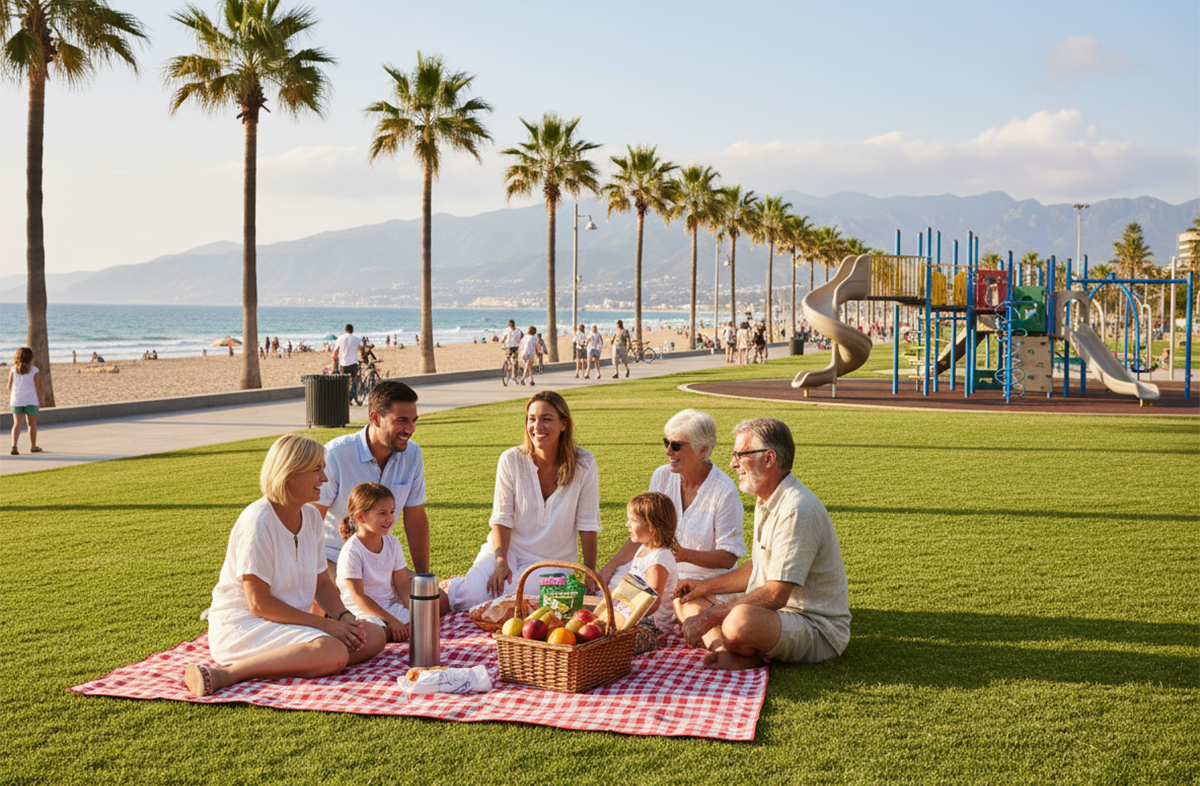 Khorfakkan Beach Tourist Sitting Area