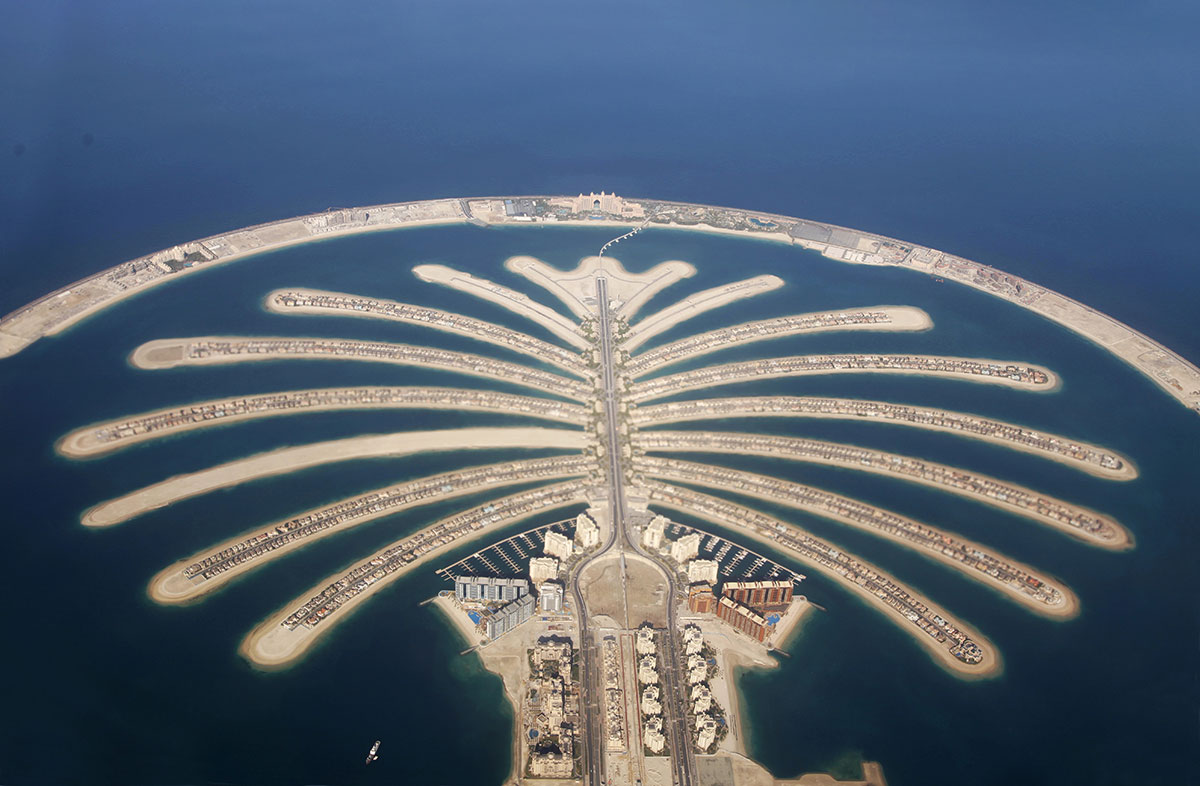 Palm Island Aerial View