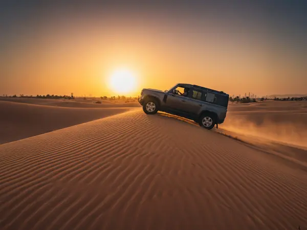 Dune Bashing in the Desert