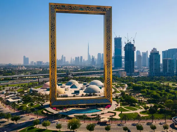 Dubai Frame Visit