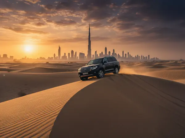 Dune Bashing in the Desert
