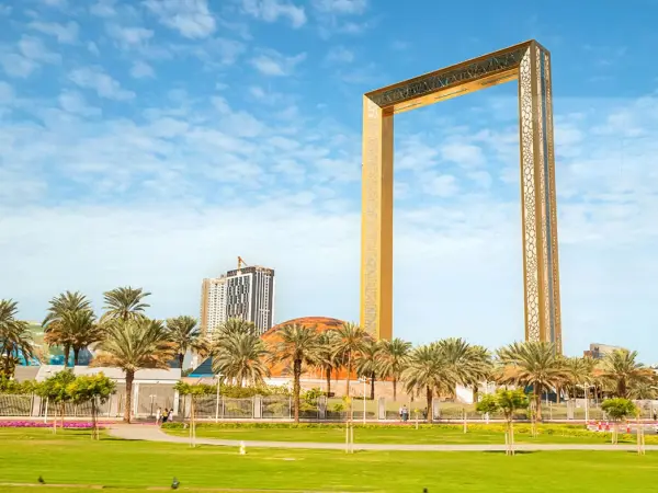 Dubai Frame Visit