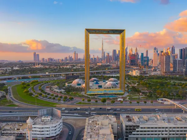 Dubai Frame Visit