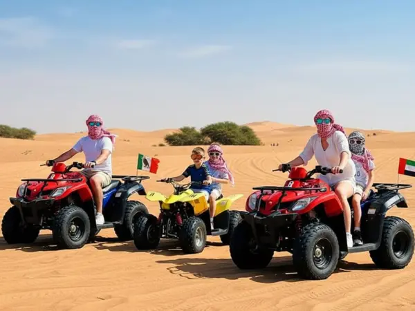 Abu Dhabi Desert Safari with BBQ Dinner