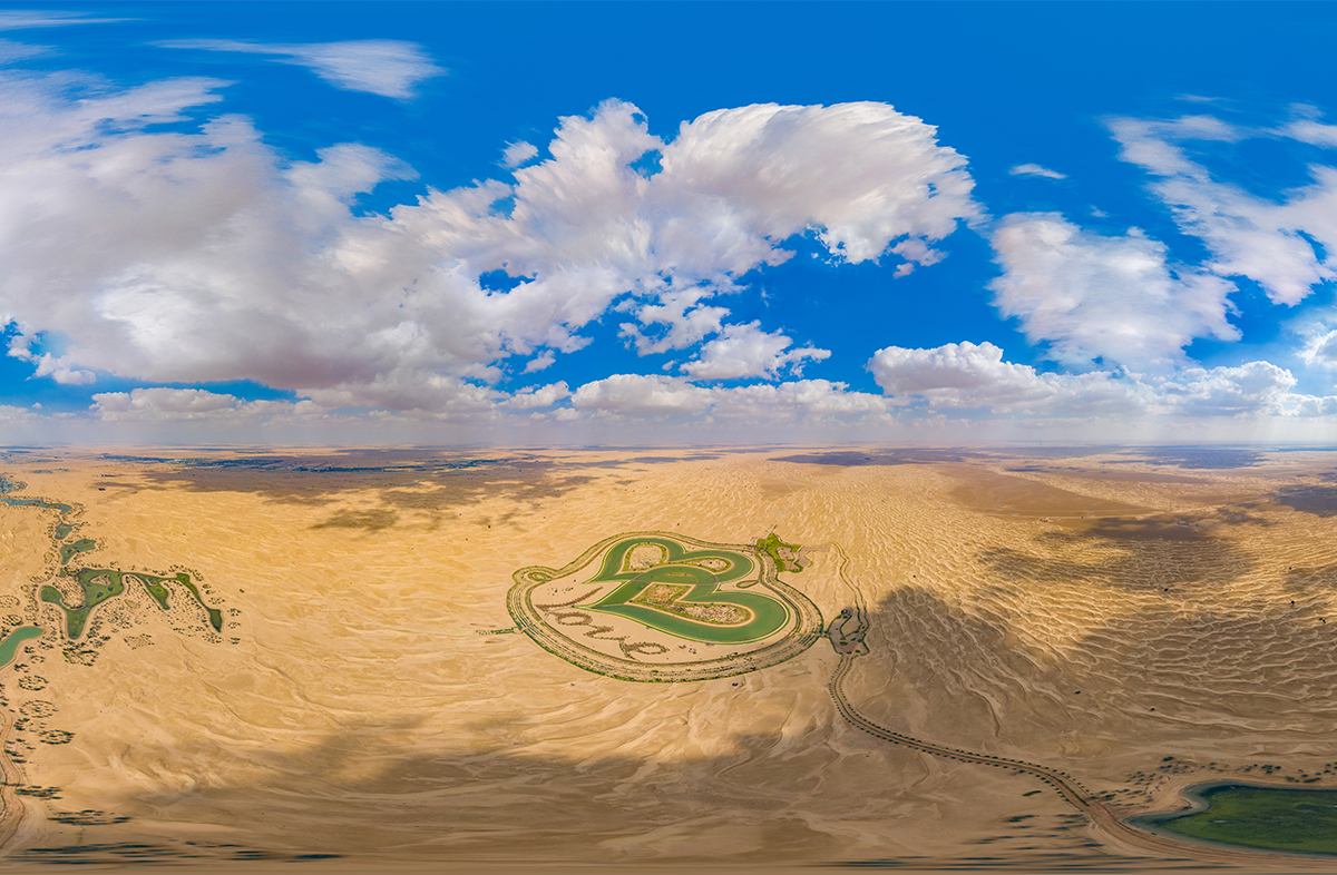 Romantic places in Dubai desert