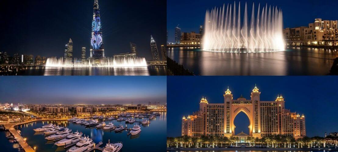Dubai’s Top Night Time Attractions