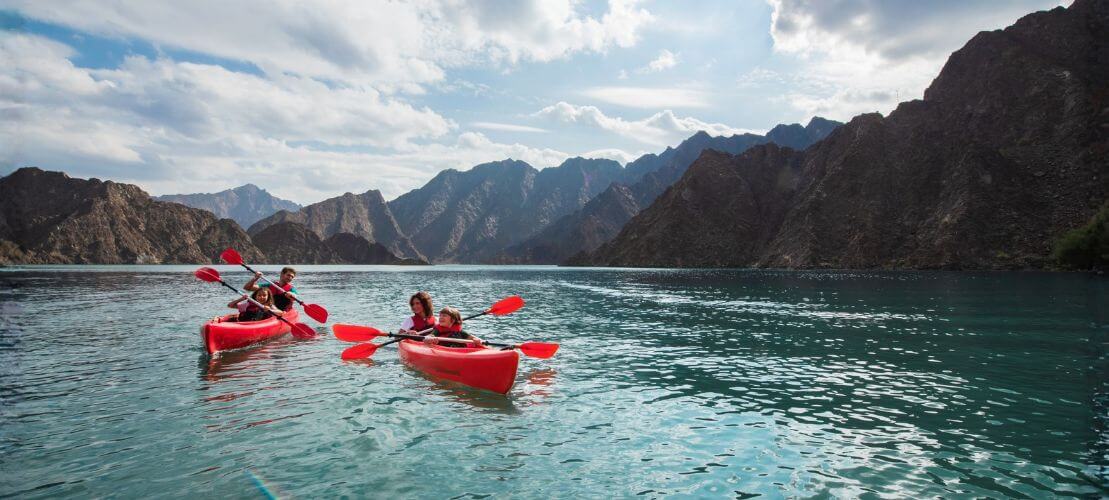 Enjoy Hatta Dam Kayaking