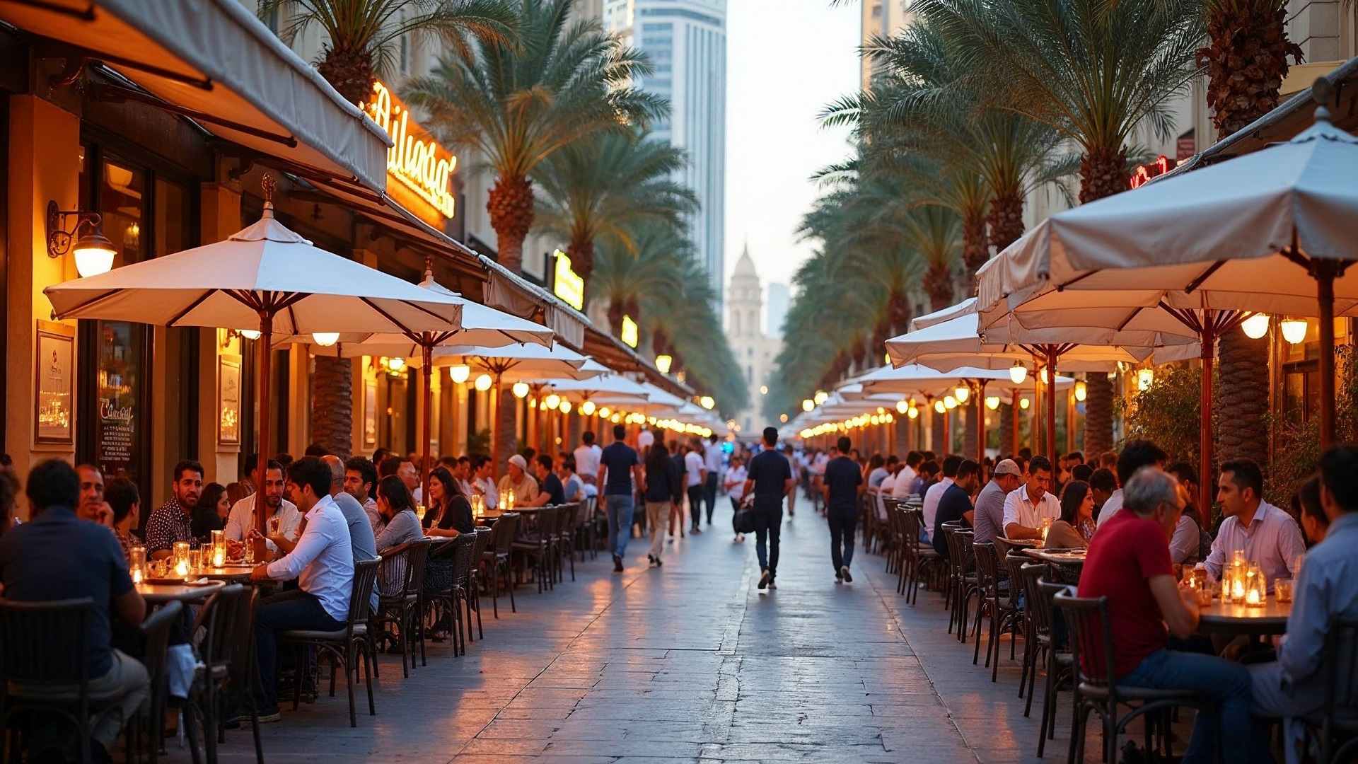Evenings Inside Time Out Market Dubai