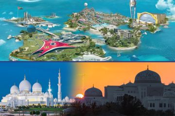 Luxury full day Abu Dhabi Tour with Lunch/Highest Observation deck/Golden Cappuccino(Emirates Palace) & Major Places visit