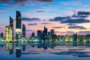 Dubai Evening Beach View