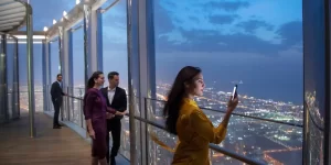 Burj Khalifa's Glass