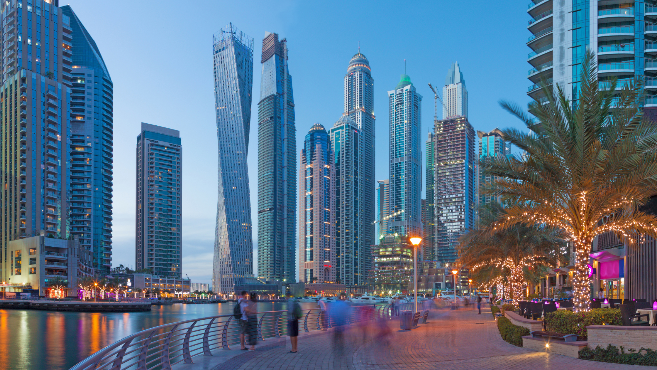 Dubai Marina Walk Track 