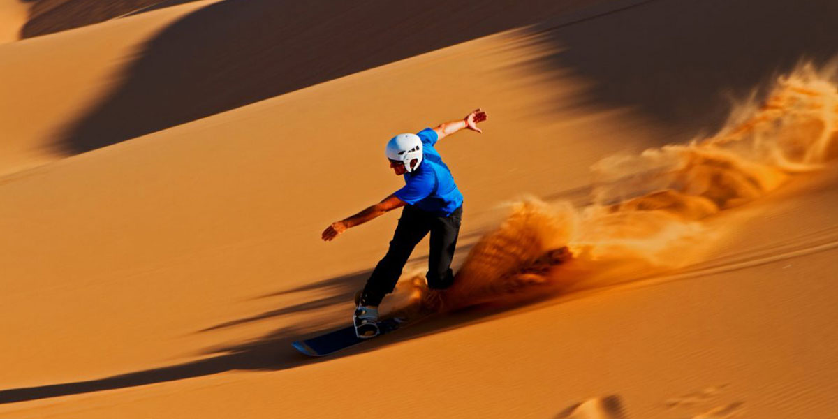 Sandboarding